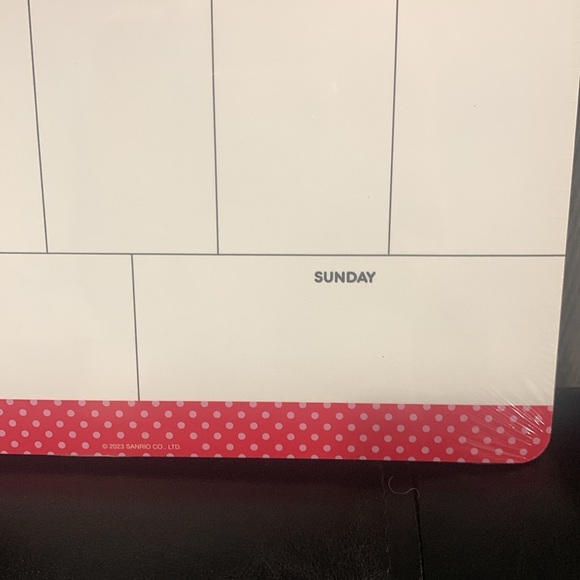 Sanrio Hello Kitty Red My Week 52 Sheet Weekly Calendar Desk Pad - Picture 5 of 9